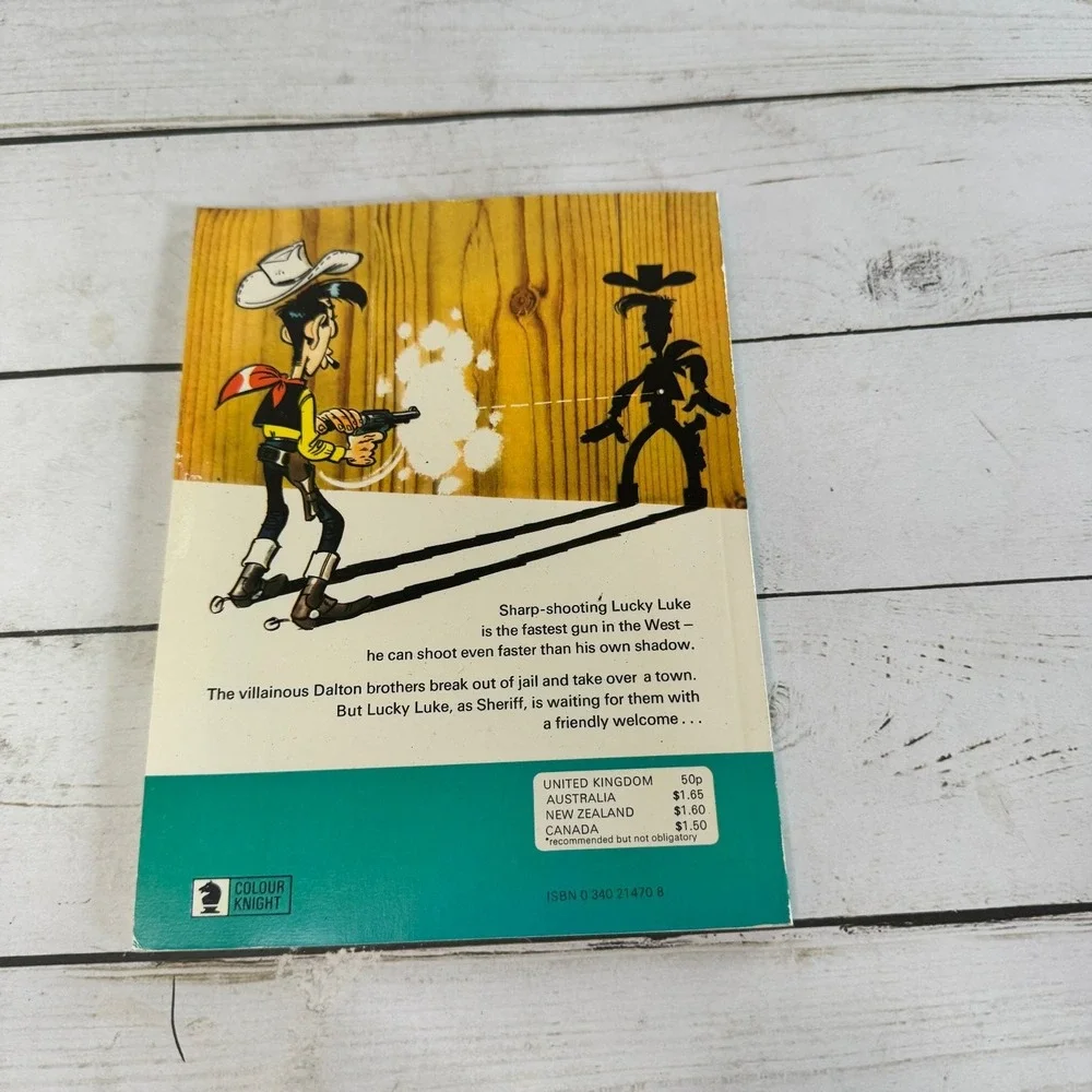 Lucky Luke Dalton City Goscinny Morris 1976 Knight Books Hodder Stoughton
